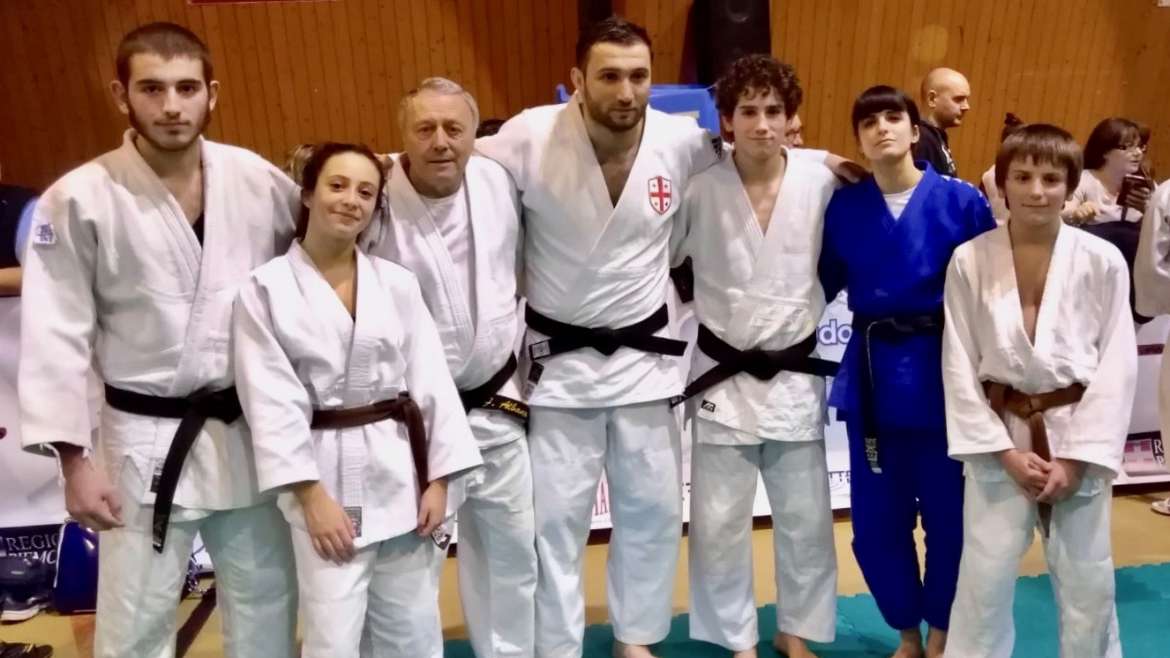 I judoka biellesi impegnati allo stage internazionale di Bardonecchia